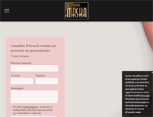 Tablet Screenshot of esteticamaska.com